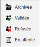 Légende_demande transfert